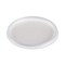 Dart 6 oz. to 32 oz. Vented Flat Plastic Lids for Foam Cups, Bowls and Containers - Translucent (1000/Carton)